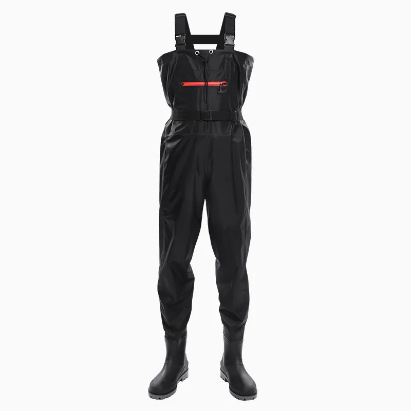 Fishing Pants Waterproof - 防水チェストウェーダー釣りパンツ靴ブーツウェーダーセット肥厚アパレル男性女性服ジャージウォーター