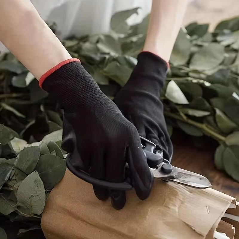 10 ペアの耐久性のある PU コーティング耐摩耗性安全手袋 - Fishing Gloves のレビューと価格