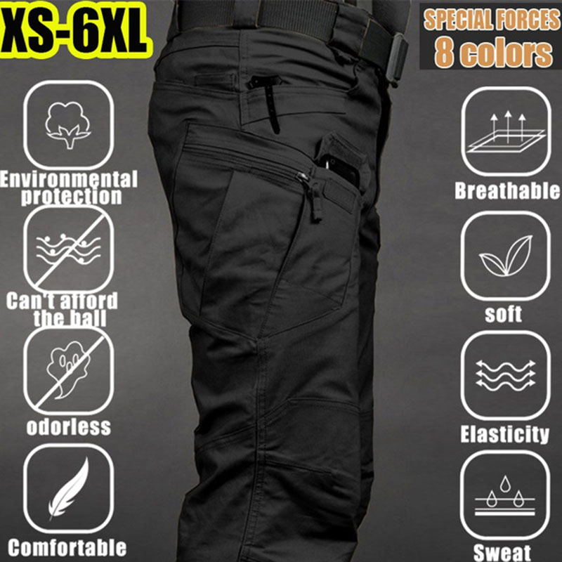 メンズタクティカルカーゴパンツ 6XL プラスサイズアウトド - Fishing Pants Waterproof のレビューと価格